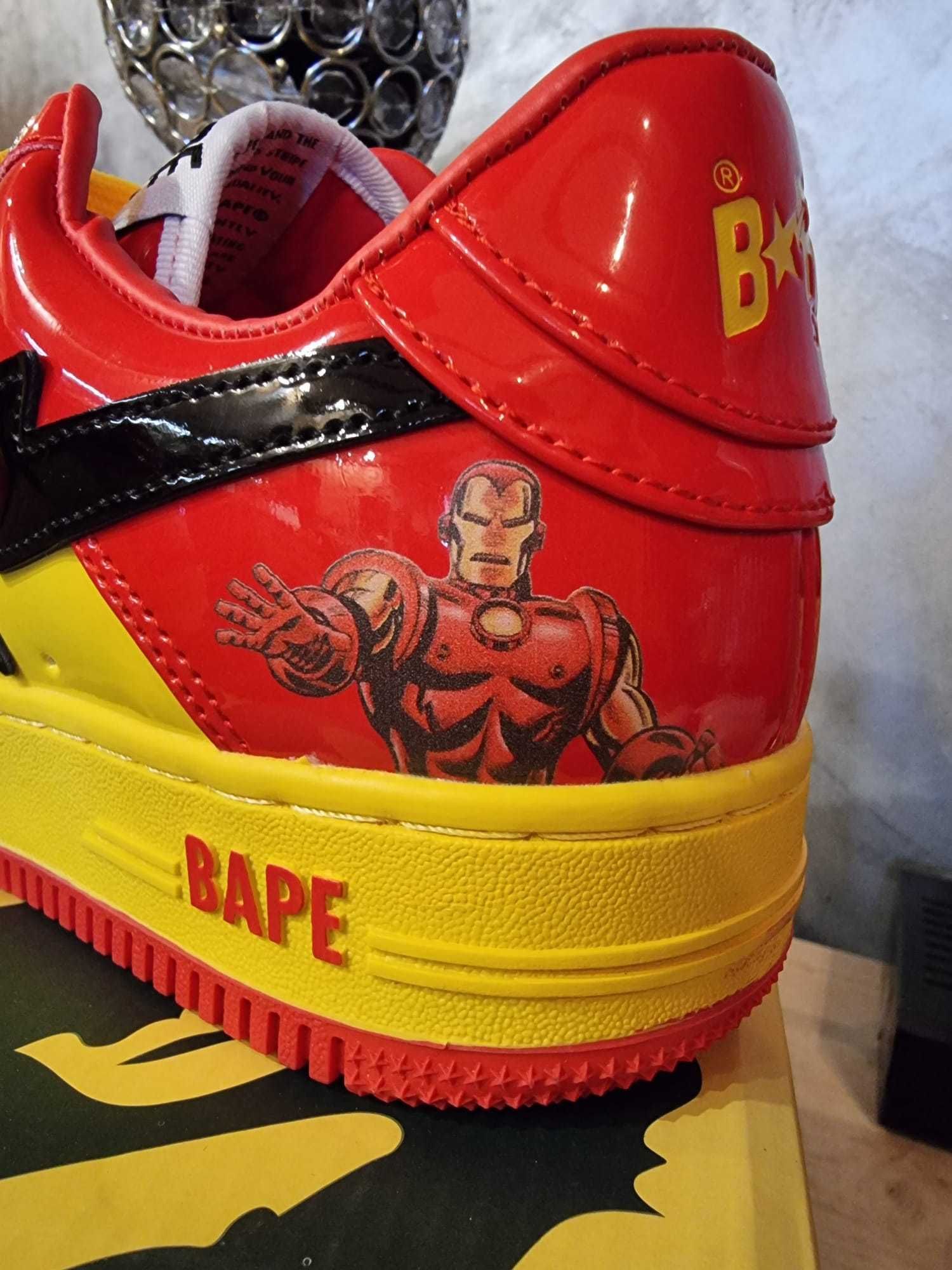 Nowe Buty BAPE STA Marvel roz 41