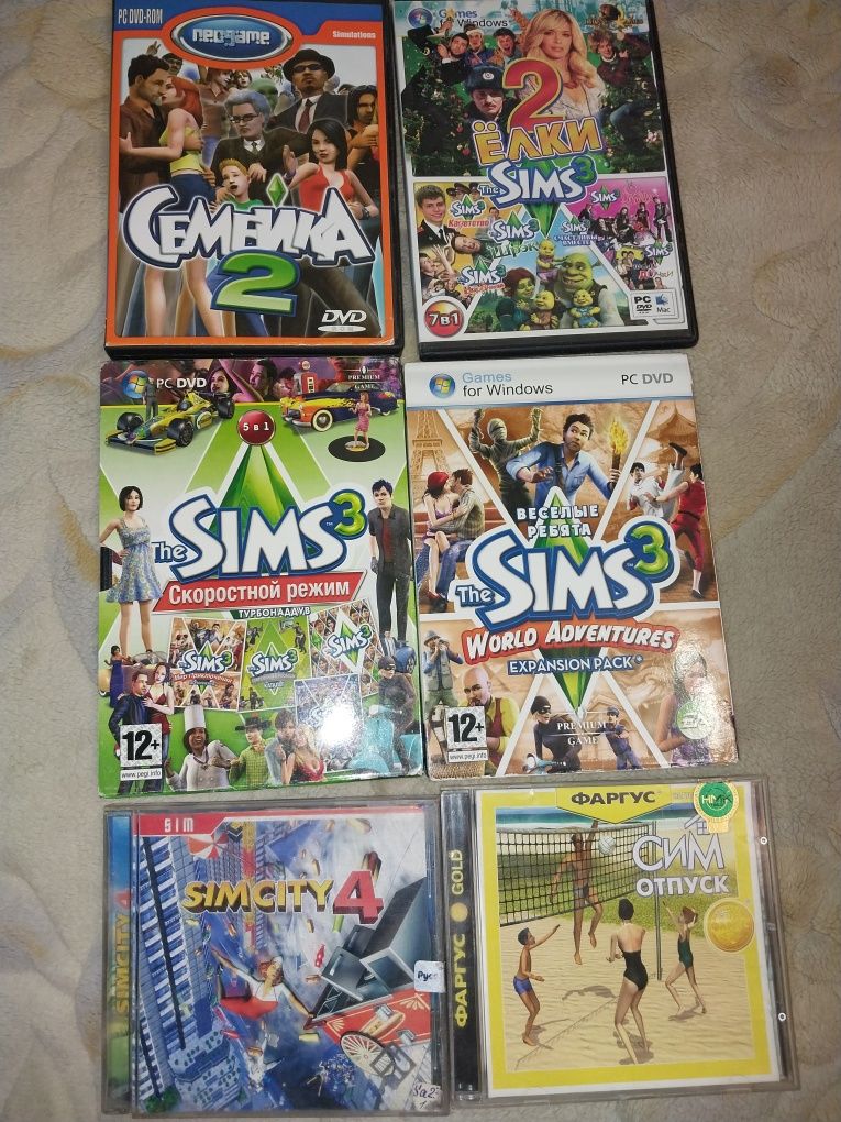 Продам диски Sims