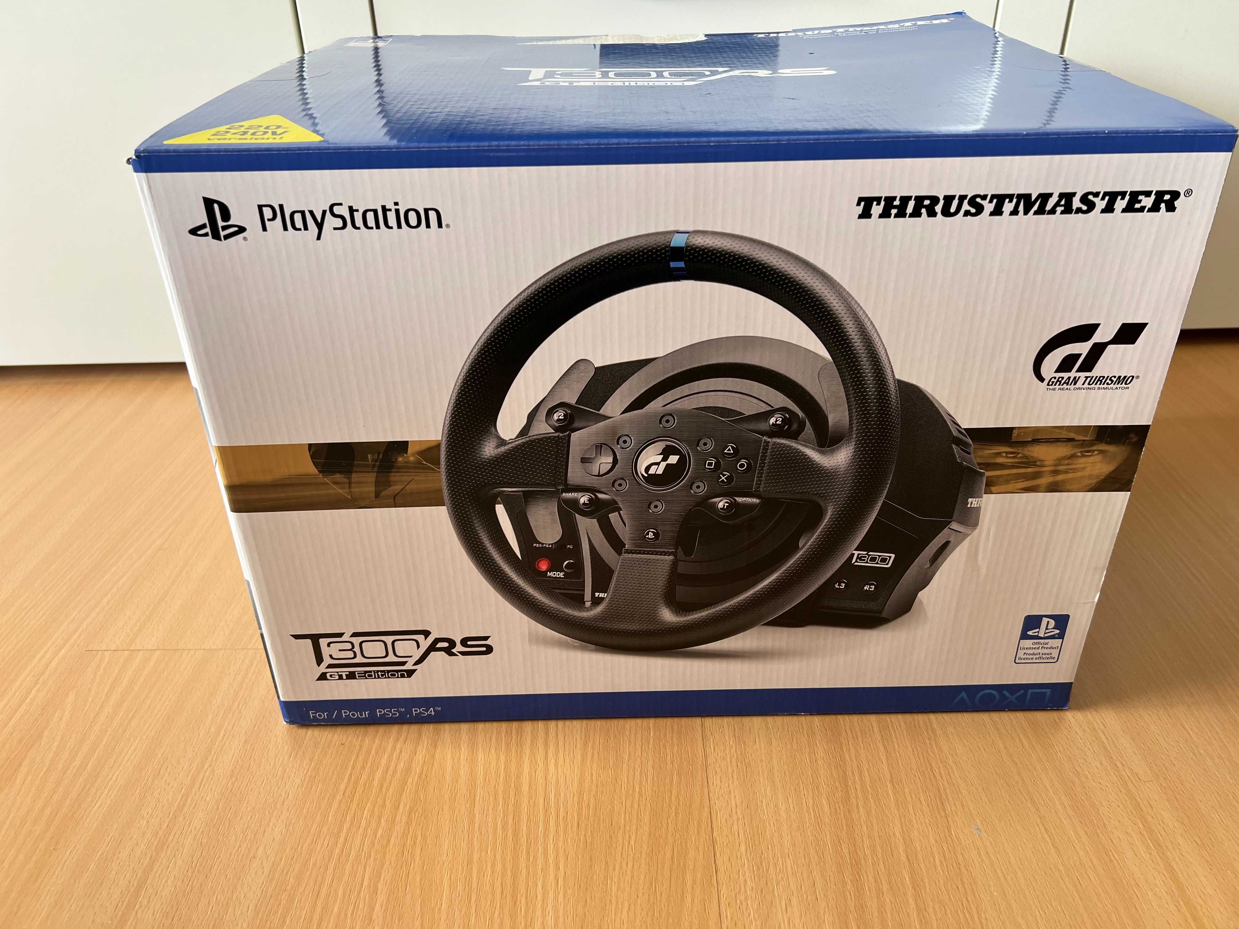 Thrustmaster T300 RS GT Edition - Como Novo!