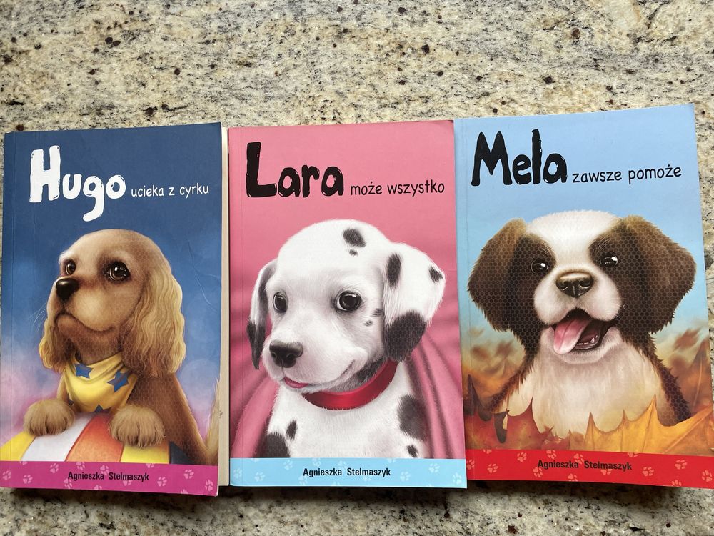 Lara może wszystko.  Mela zawsze pomoże.  Hugo ucieka z cyrku.