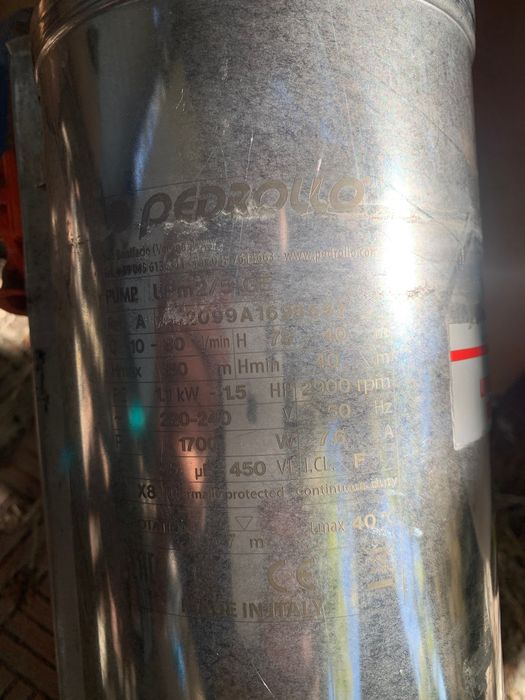 Насоси для води глибині