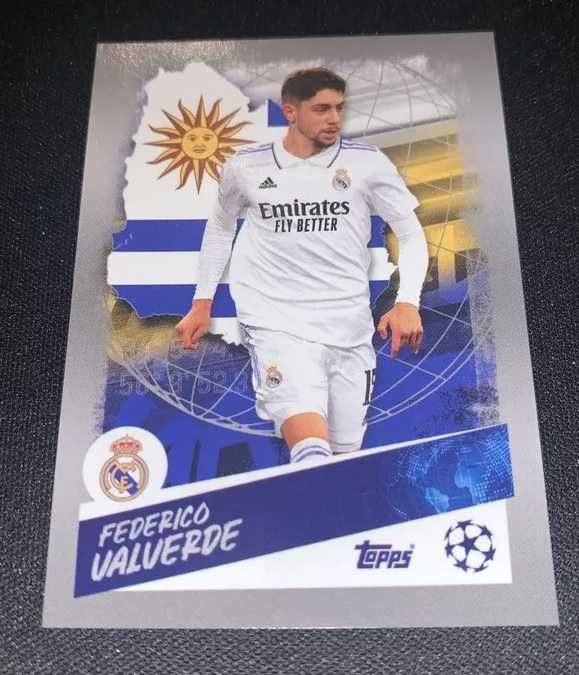484 Federico Valverde Real Madrid Champions League 2022/2023 prata