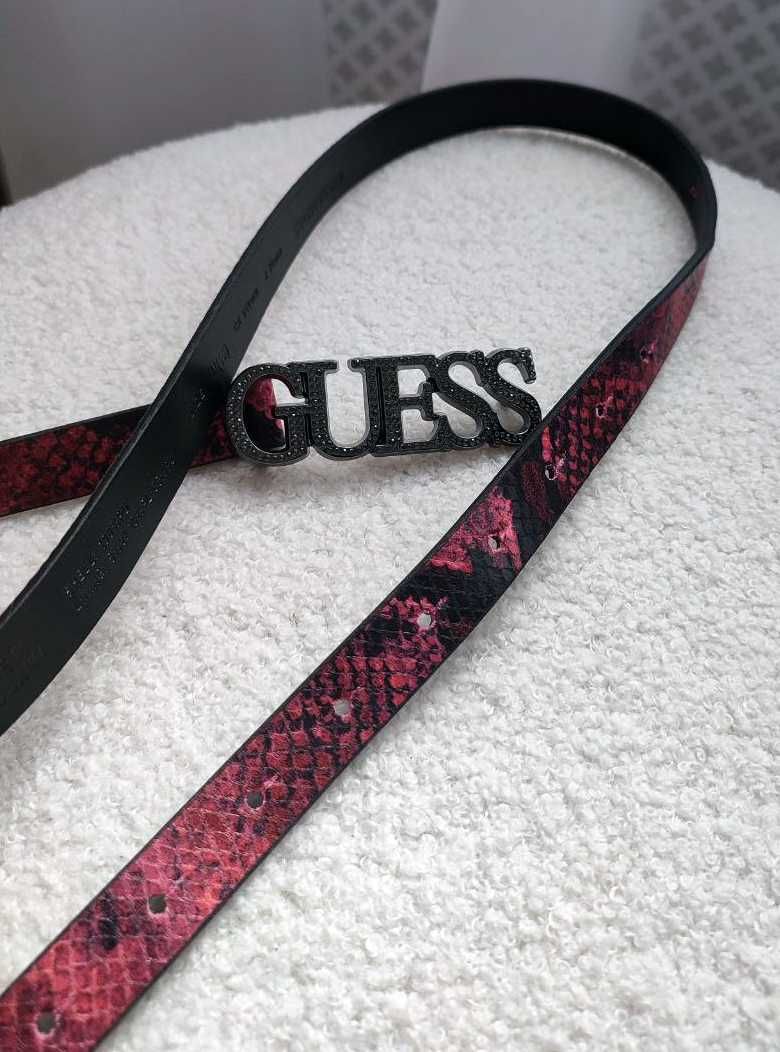Ремінь стильний брендовий guess