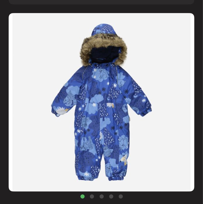 Продам зимний комбинезон Huppa 62см