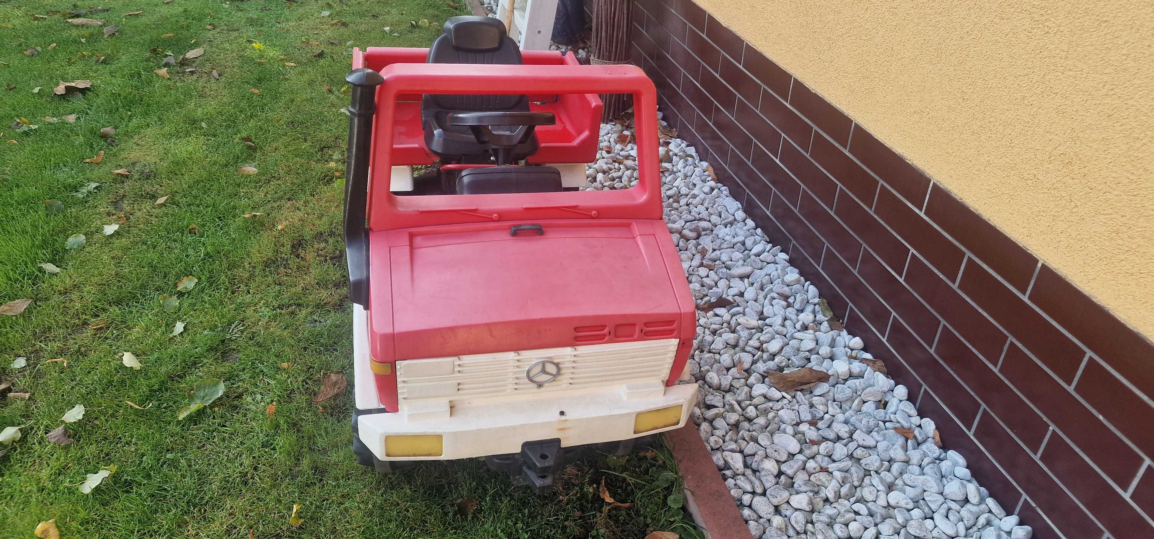 Rolly Toys Unimog Straż Pożarna pojazd na pedała traktorek