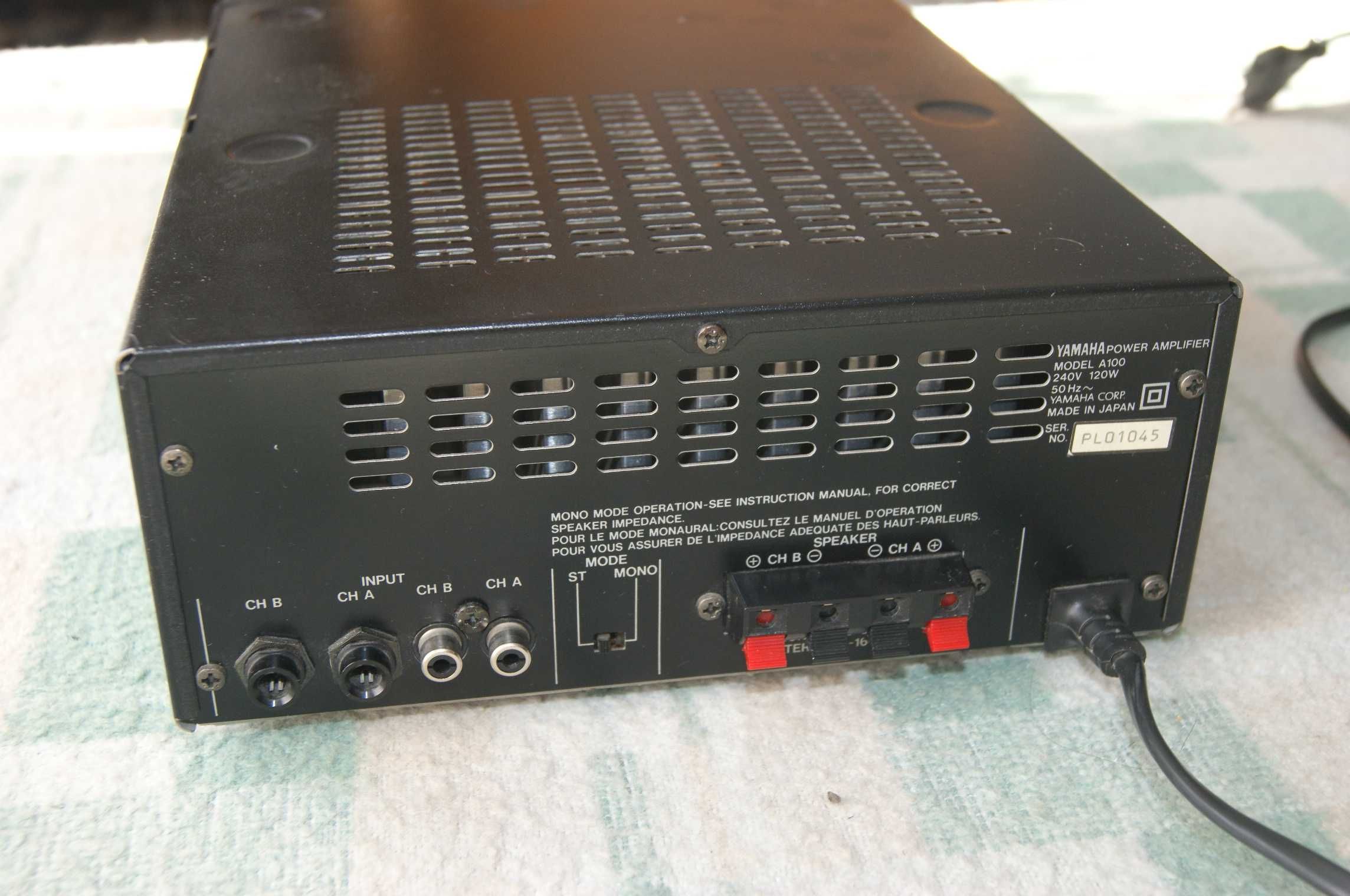 Wzmacniacz dla Yamaha NS-10M, model A-100