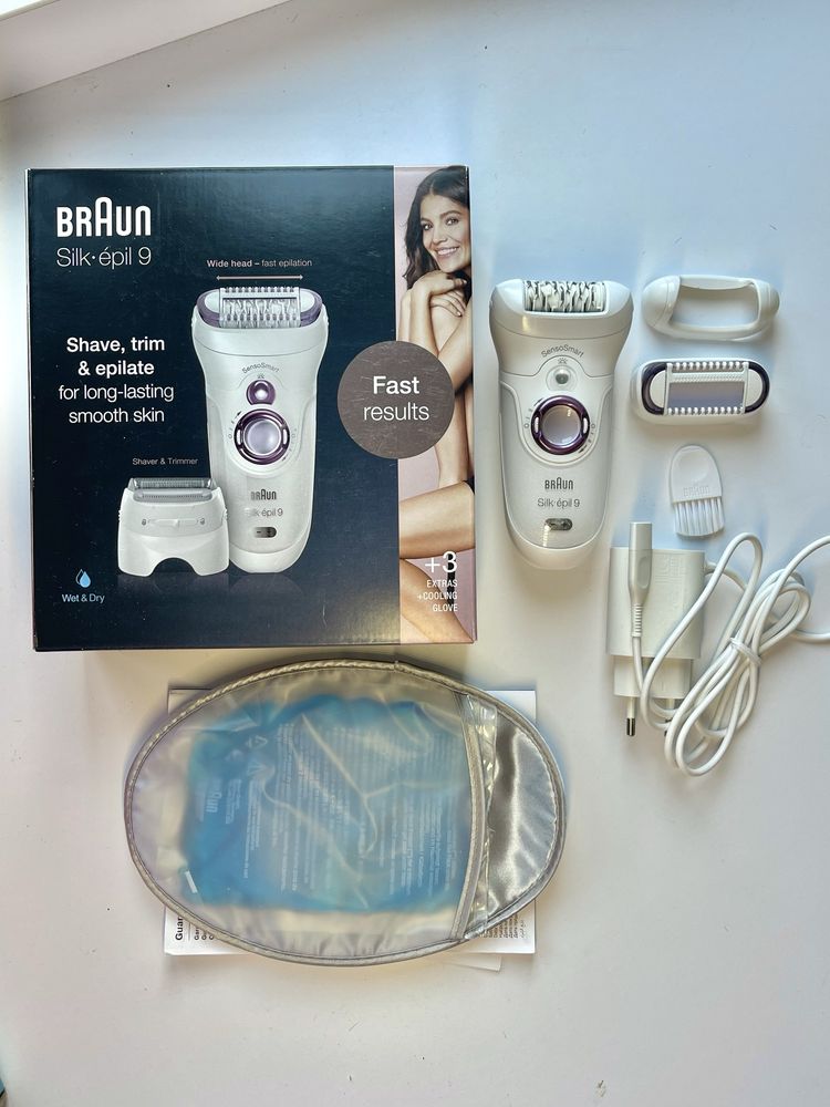 Депілятор braun silk epil 9