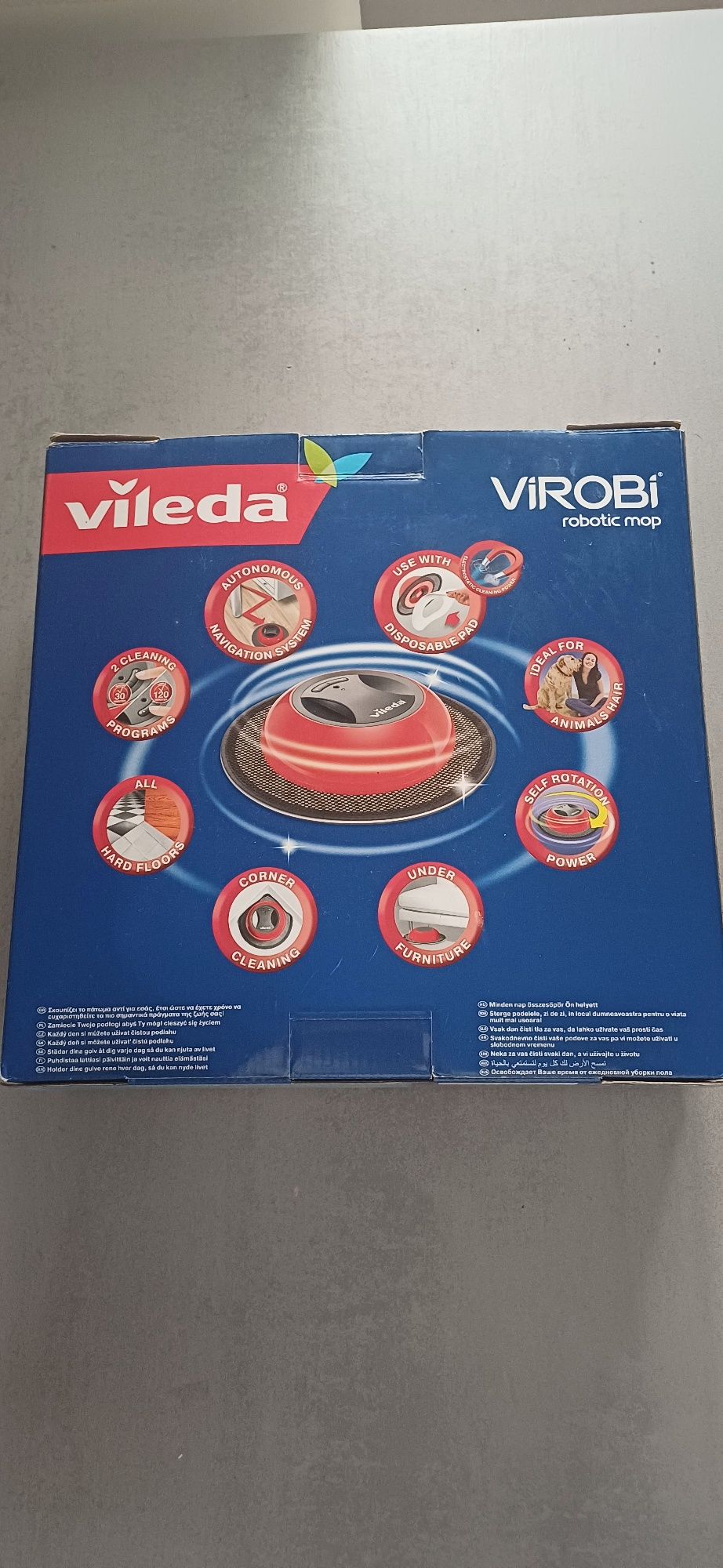 Robot Aspirador Vileda Virobi