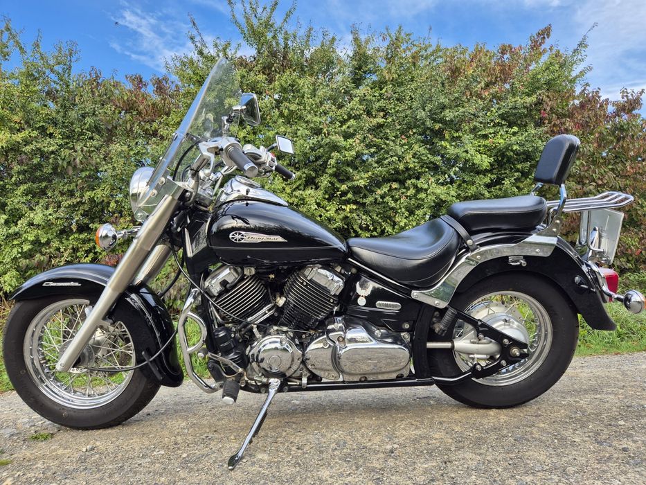 Yamaha Drag Star 650 stan Jak nowy 11000km tlumiki Falcon RATY Okazja