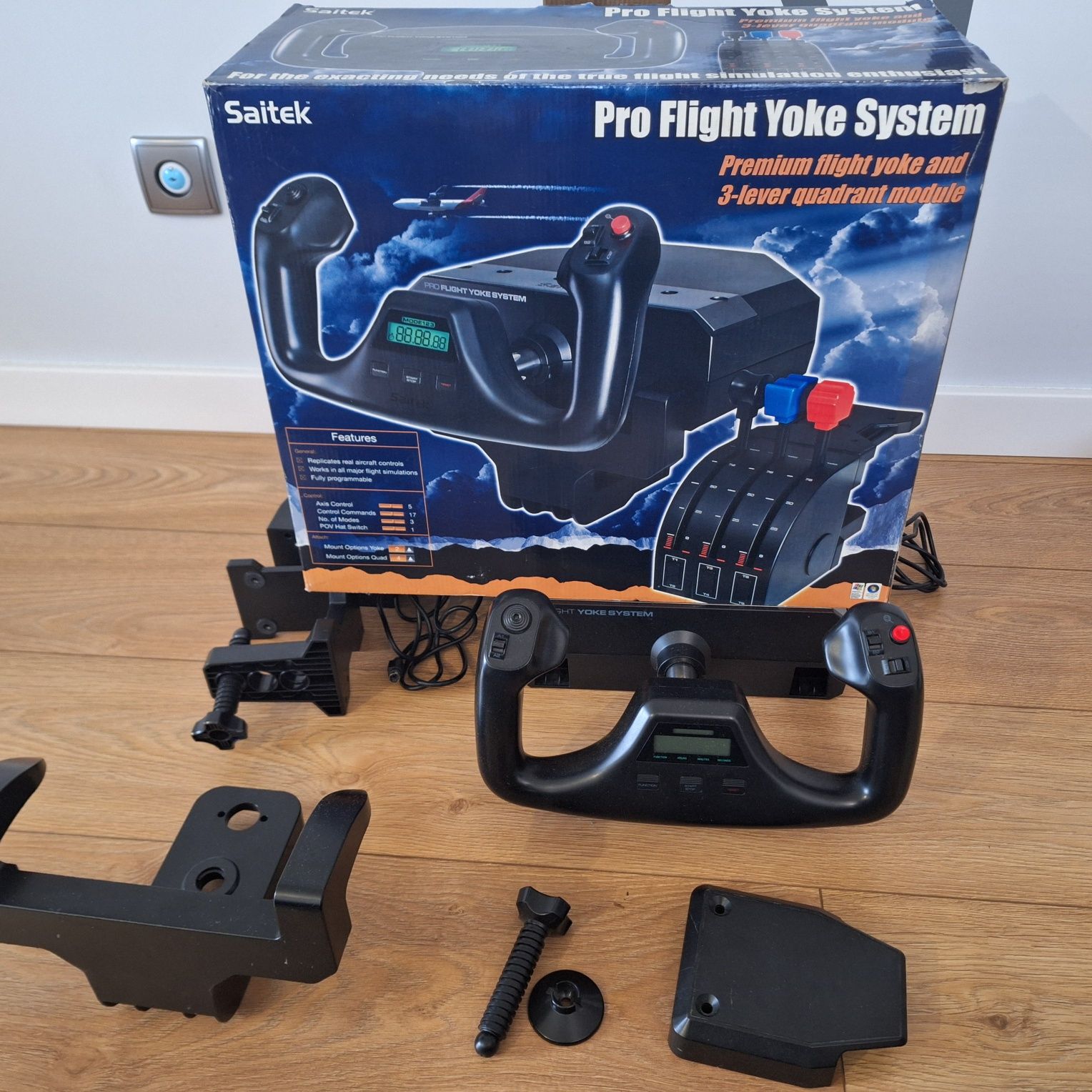 Saitek Pro Flight Yoke System