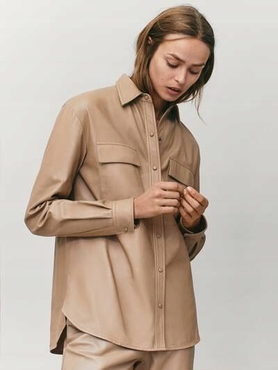 Ексклюзив 100% шкіра костюм massimo dutti