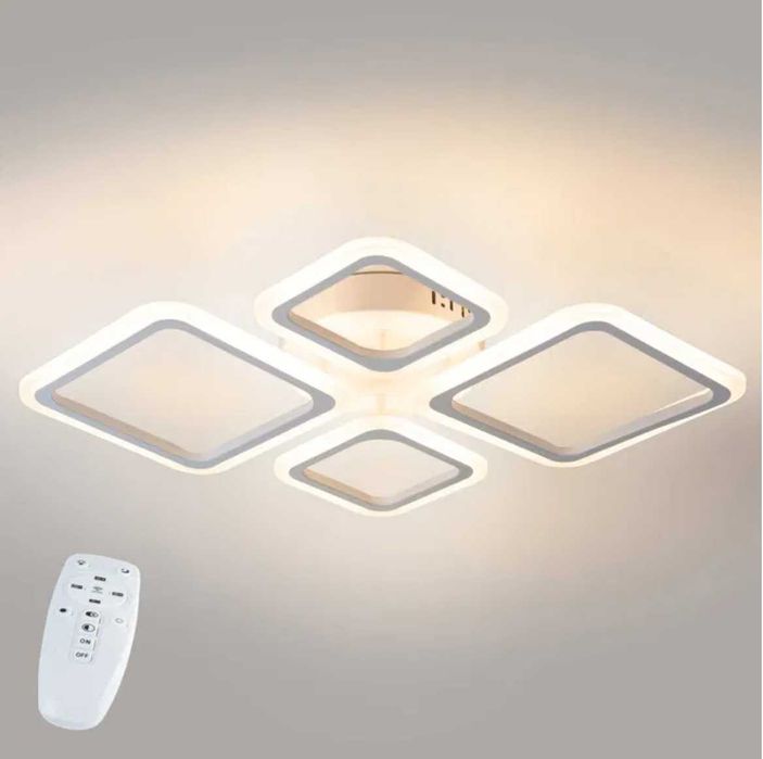 Стельова LED Люстра / Світлодіодний світильник / Склад - магазин Київ