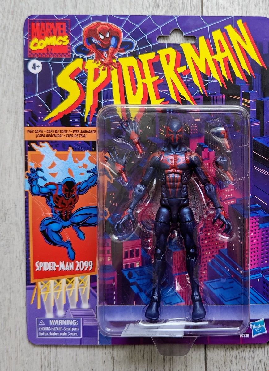 Marvel Legends SpiderMan 2099 retro TAS Hasbro figurka