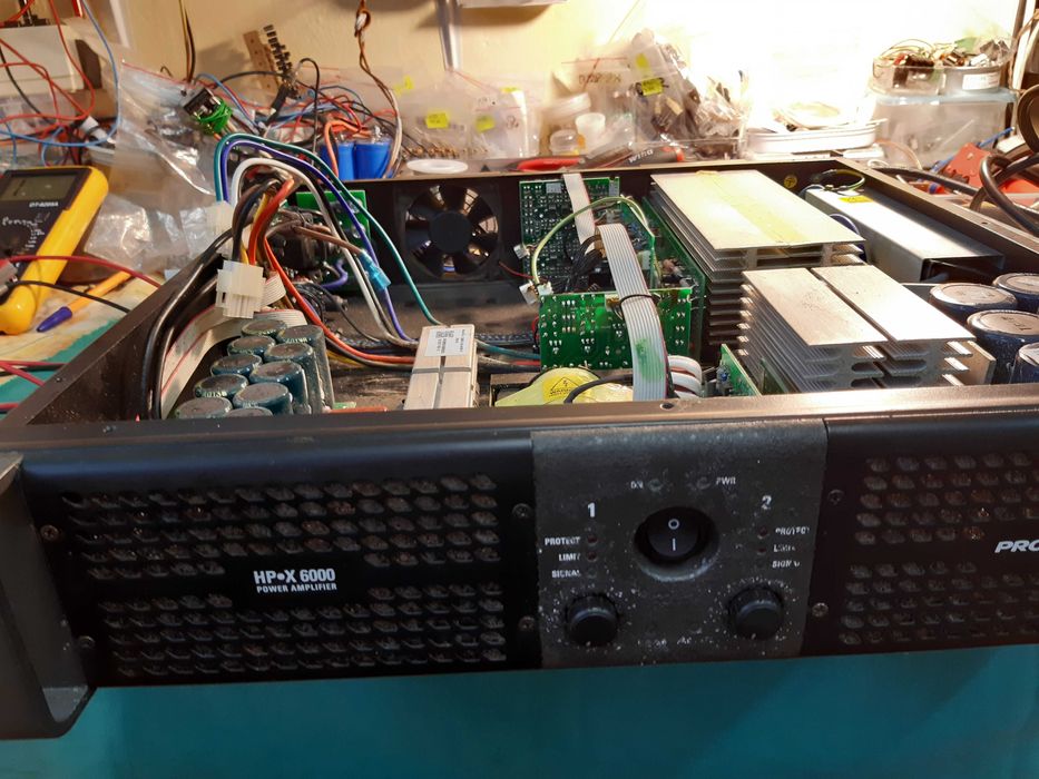 PROEL  HPX6000  uszkodzona