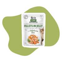 Brit Care Cat Fillet in Jelly Tuna Tuńczyk galaretka 10x85g Karma mokr