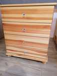 Komoda drewniana sosnowa  lite drewno