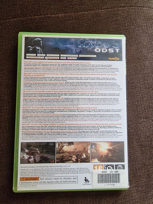 Halo 3 ODST Xbox