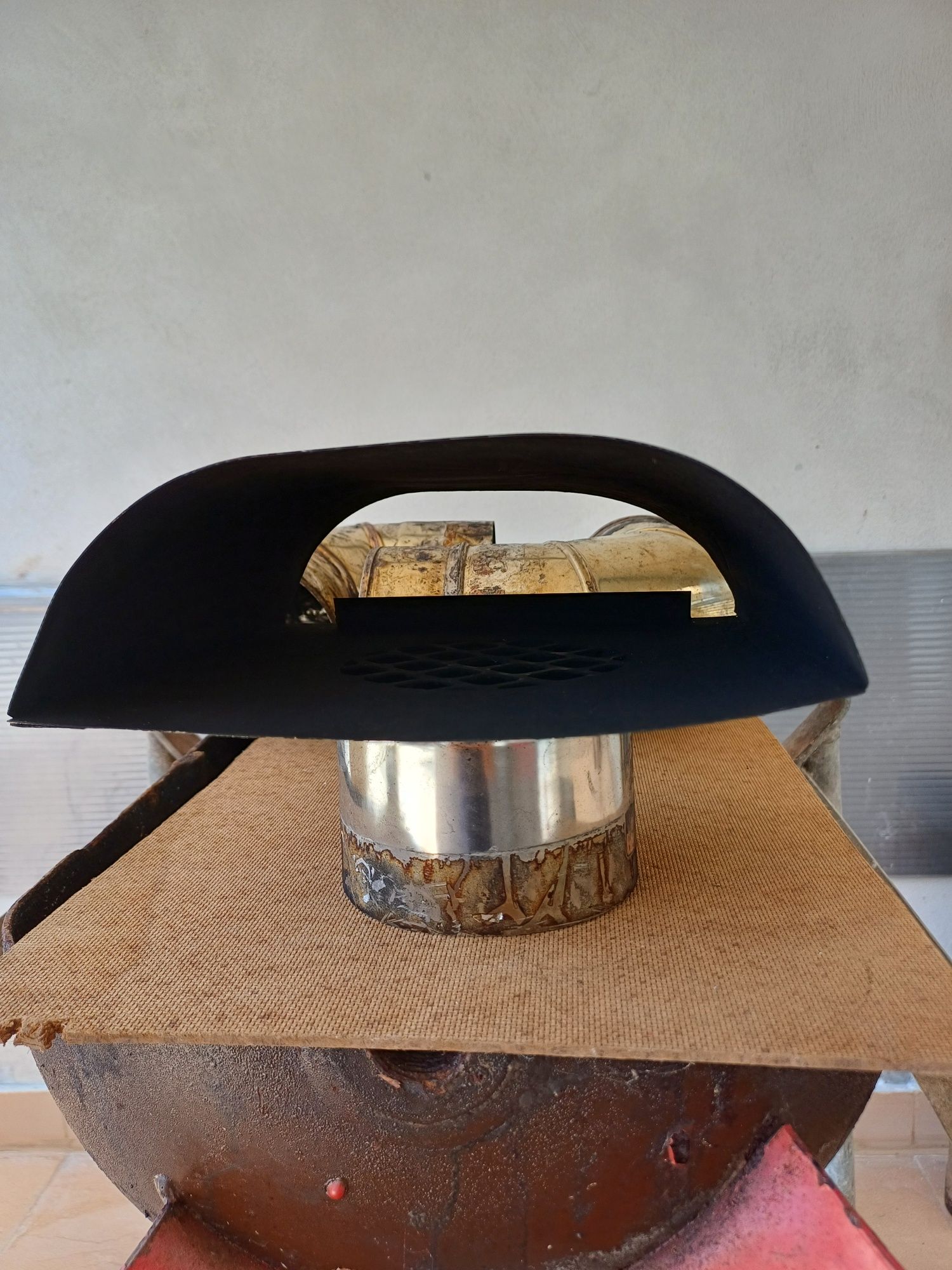 Canos Chapéu e Curvas 90° De 10 cm De Inox