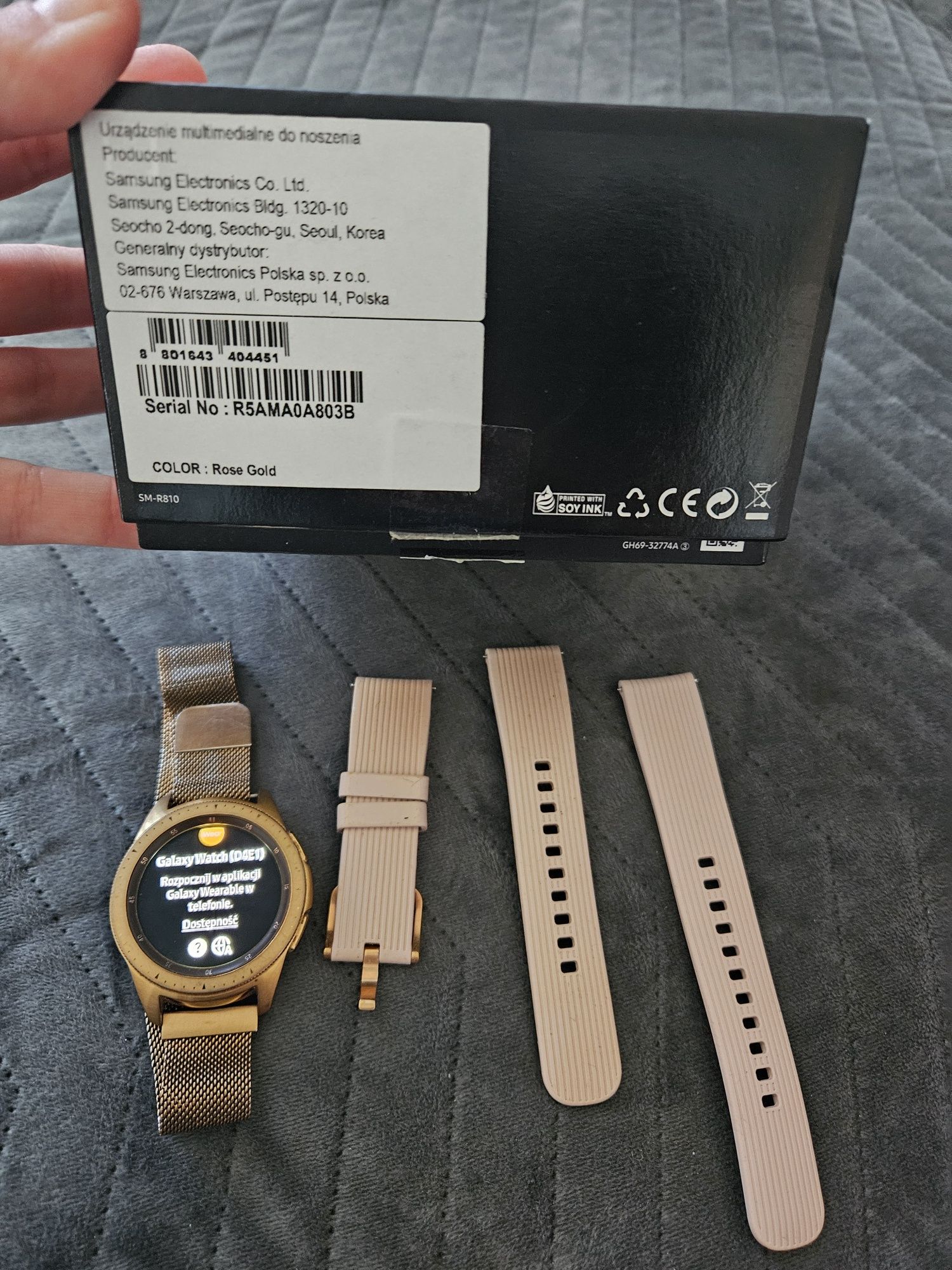 Samsung Galaxy Watch 42mm Golden Rose