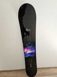 Deska Snowboardowa Nobile nowa, czarna 147cm