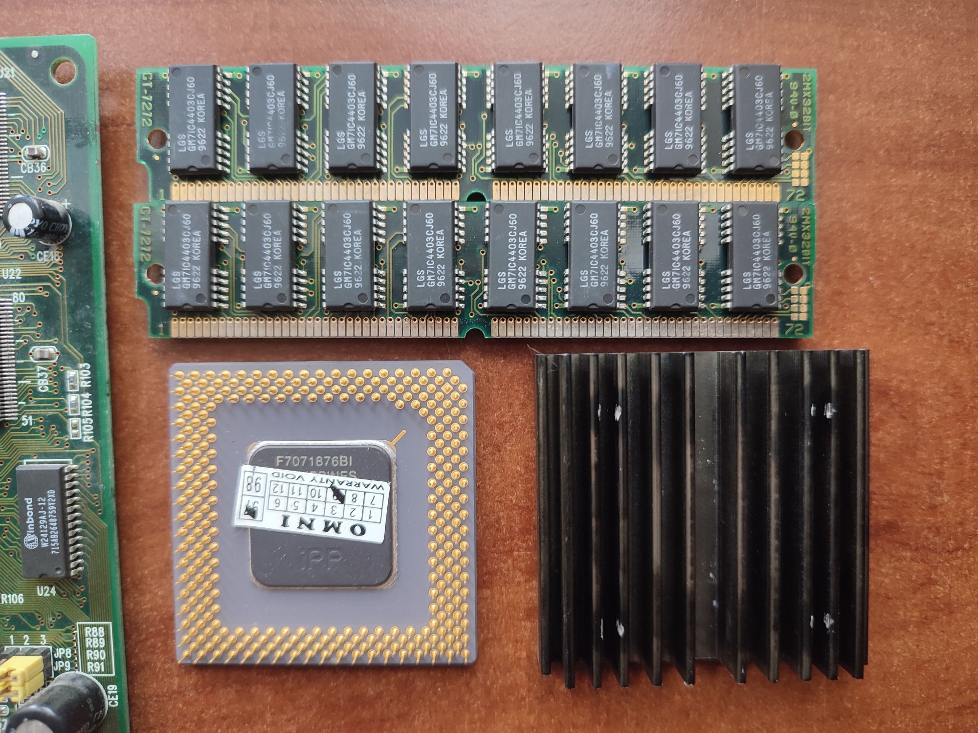 A-Trend ATC-1000+ , Intel Pentium 150 socket 7
