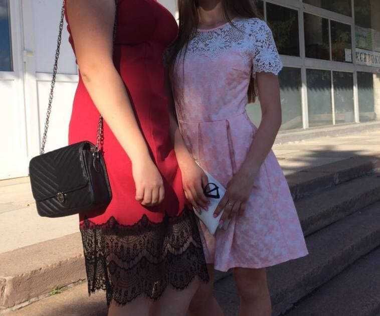 Очень нежное платье