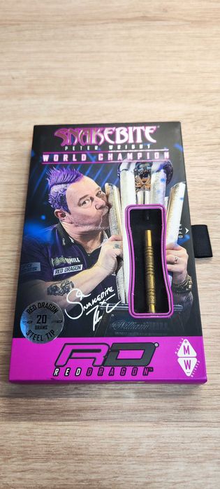 Dart Lotki - Red Dragon Peter Wright Euro 11 Element Gold PC20 85%