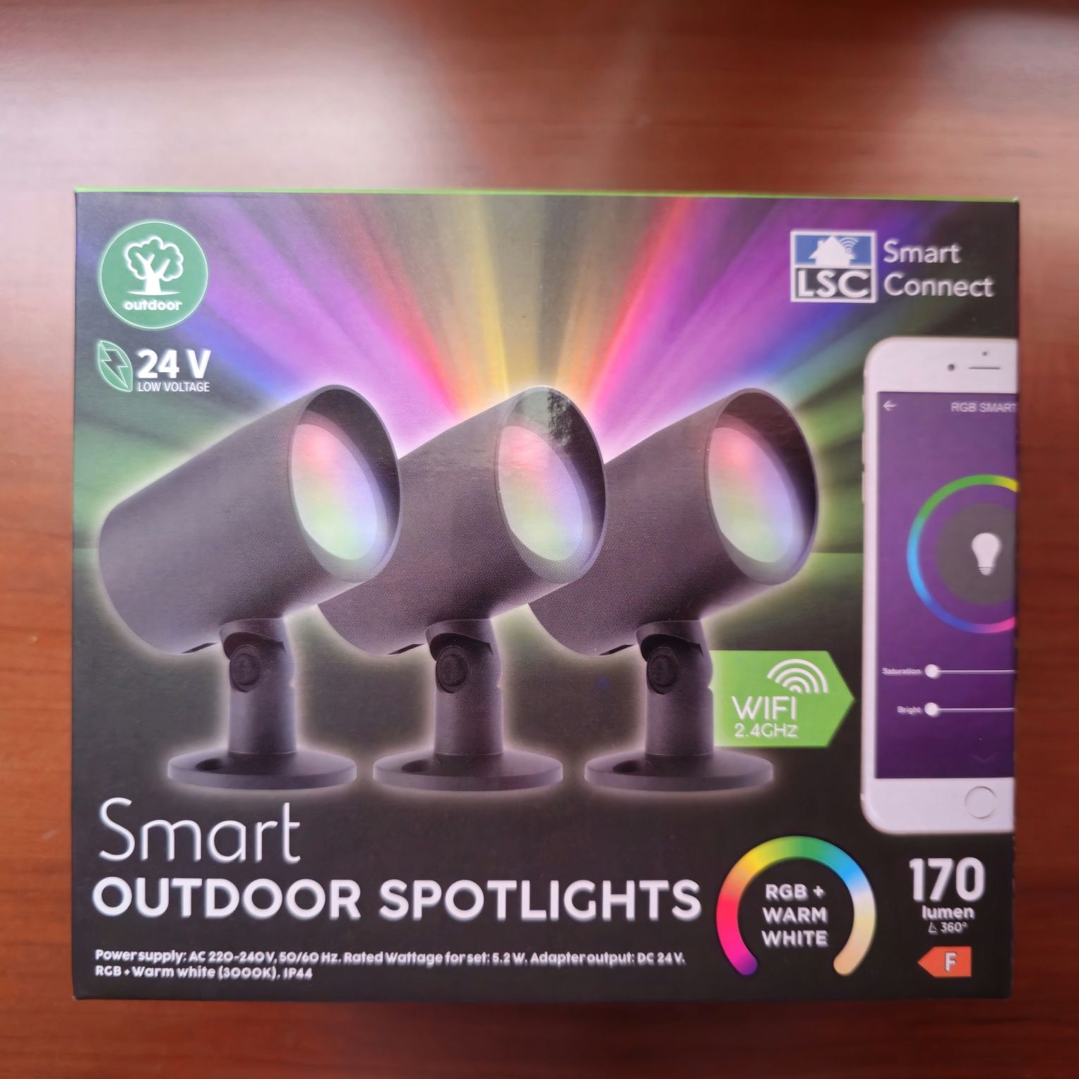 Spoty/Lampy ogrodowe Smart