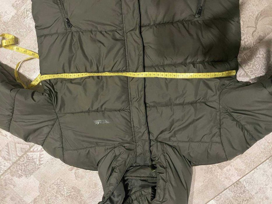 Куртка зимова/осіння regatta зелена дитяча + шапка