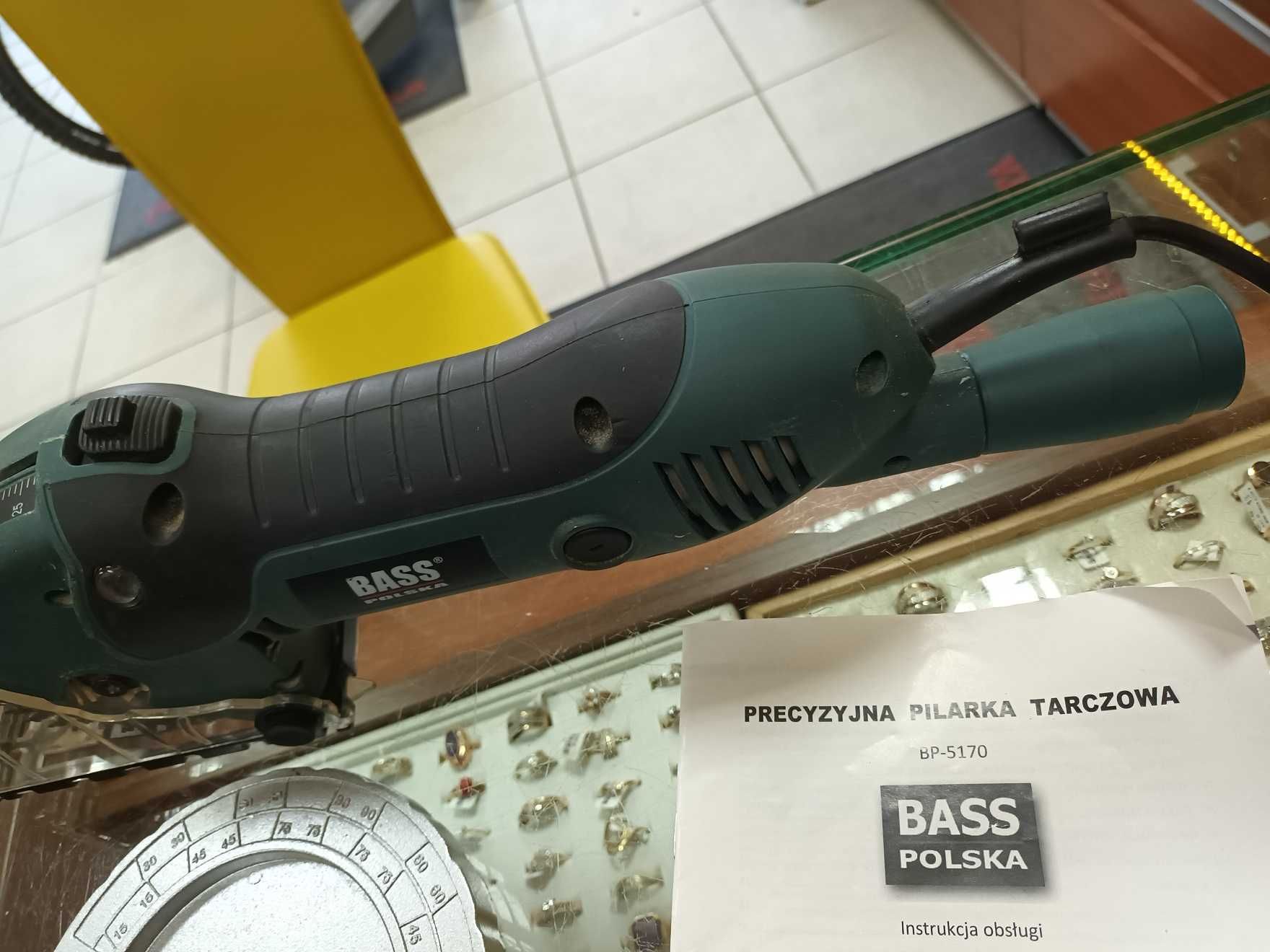 BASS Polska Precyzyjna pilarka tarczowa BP-5170 stan BogatyZestaw 900W