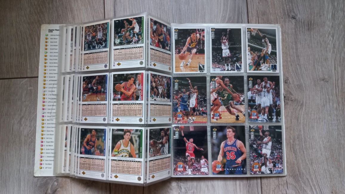 Album Nba Upper deck 94-95 kompletny