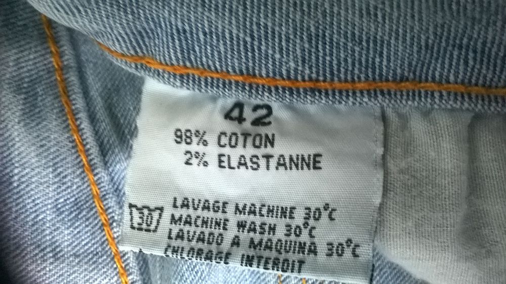 Spodnie damskie krótkie Jeans z Lykrą