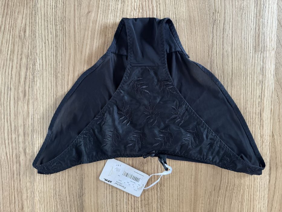 Figi nowe rozmiar 46 duże czarne klasyczne brytyjskiej firmy Panache