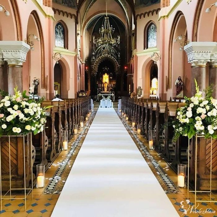 Biały dywan ślub wesele 15x1,5m