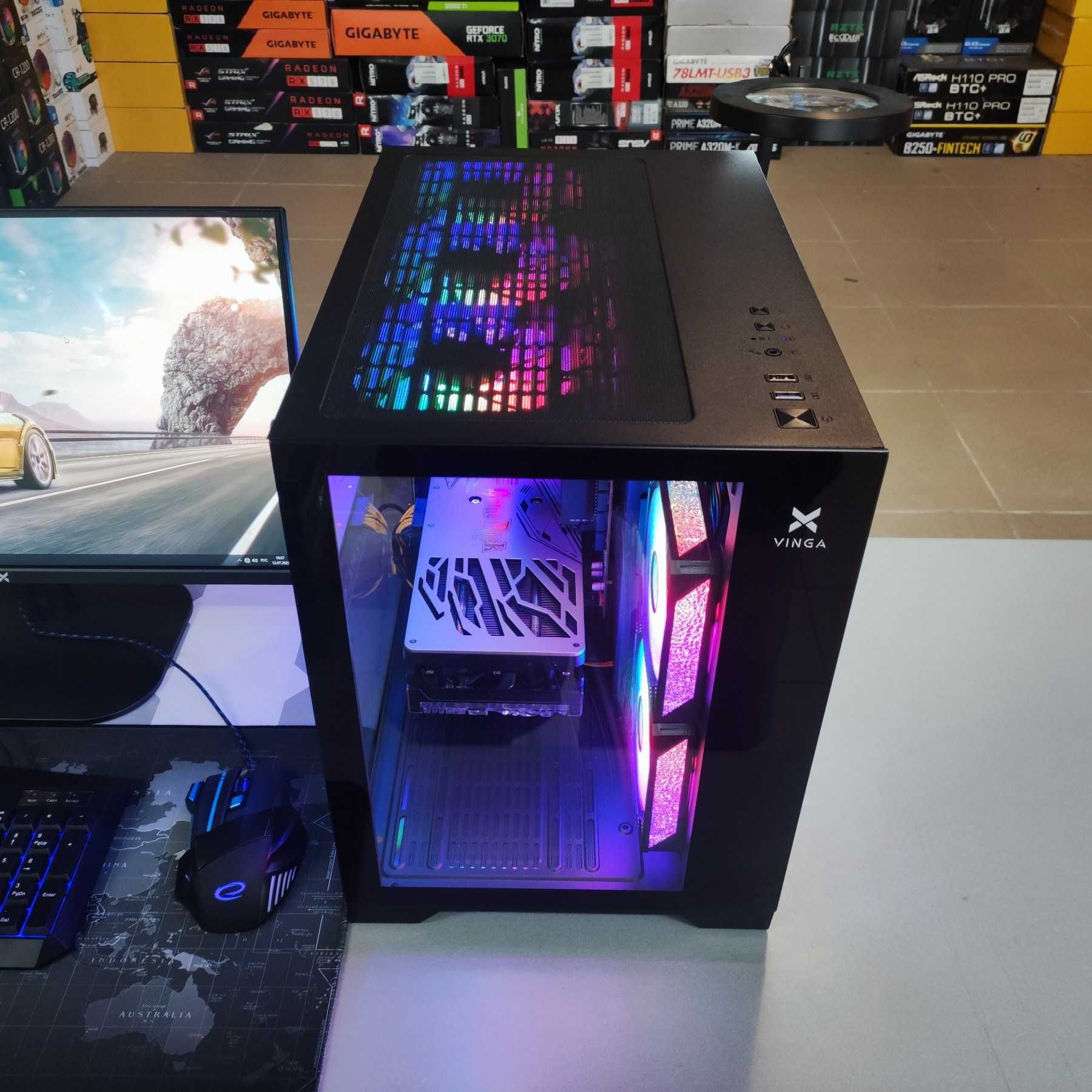 Компютер Новий Ryzen 5 5500, 16GB DDR4, GameRock RTX 3070, SSD 512GB