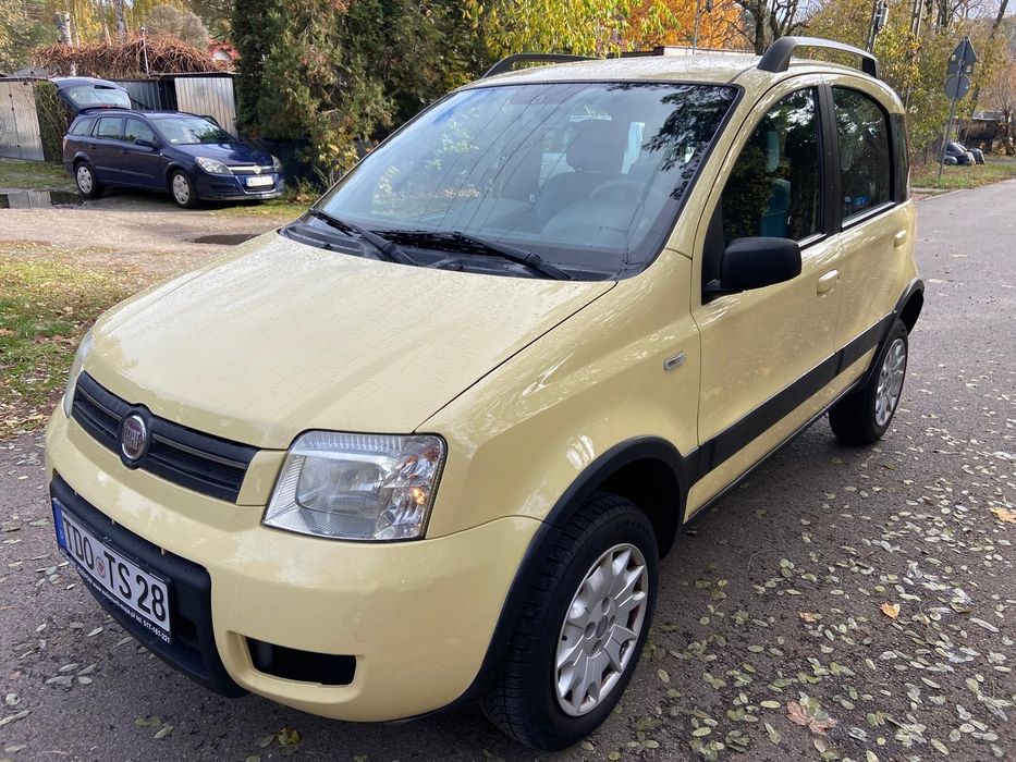 Fiat Panda 4x4 Klimatyzacja Hak 5-Drzwi Bez Korozji Świeży Serwis !