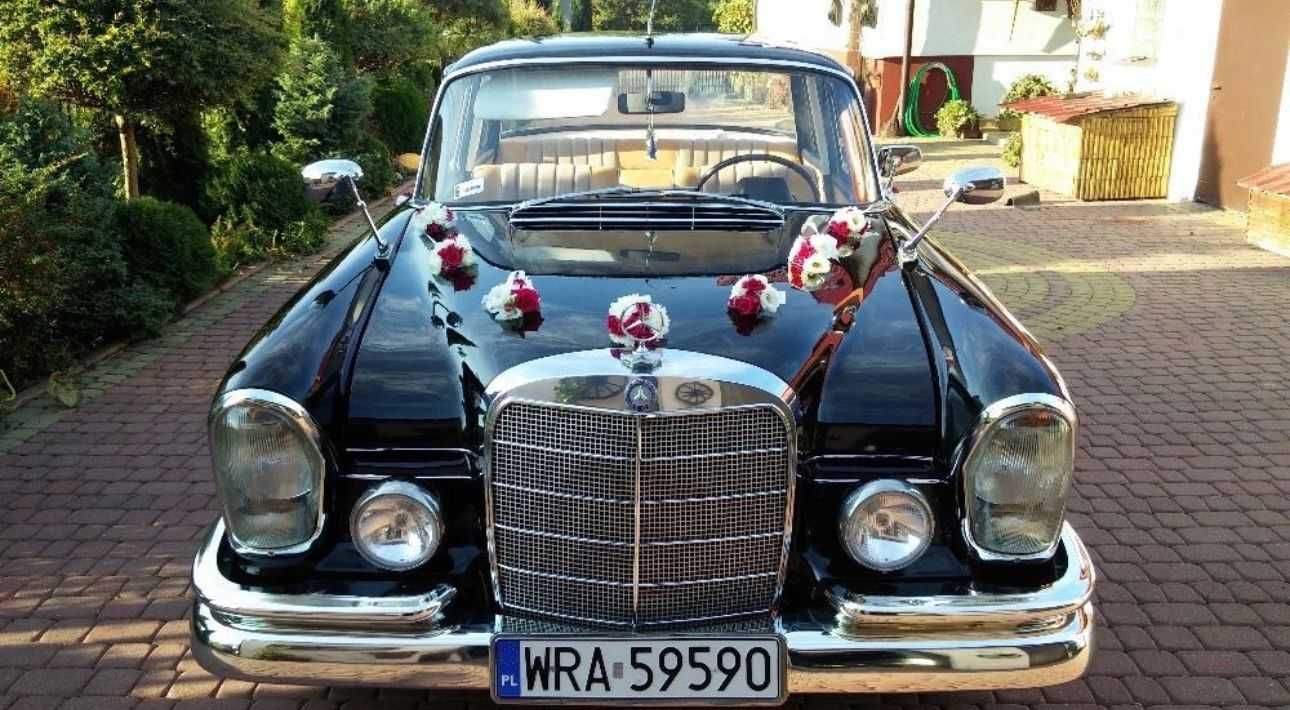 Piękne auto do ślubu - Mercedes W111 Rok 1967!