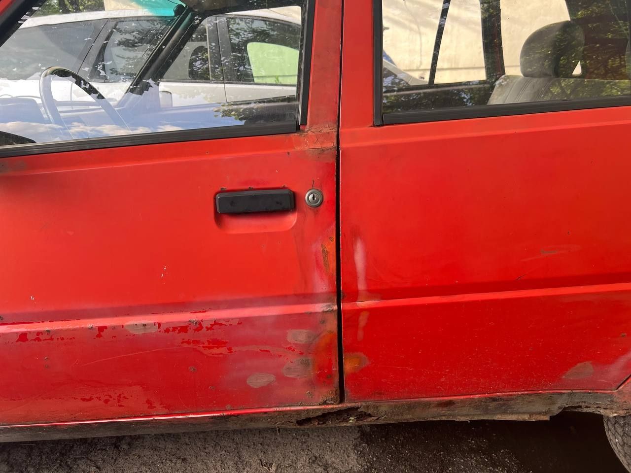 Zaz 1105 на полном боевом ходу