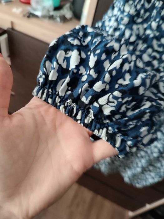 Sukienka w niebieską panterkę Tom&Rose