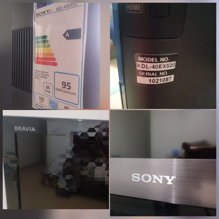 Sony Bravia KDL40EX520 (40") Muito Bom estado