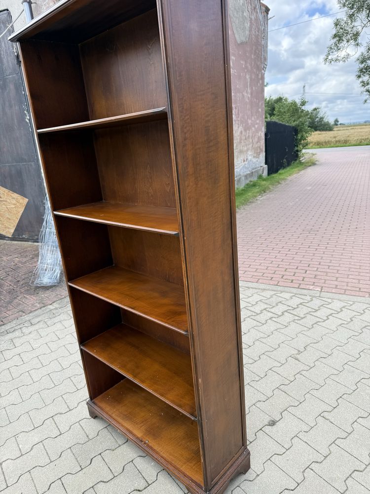 Sprzedam regał biblioteczkę retro antyk lite drewno