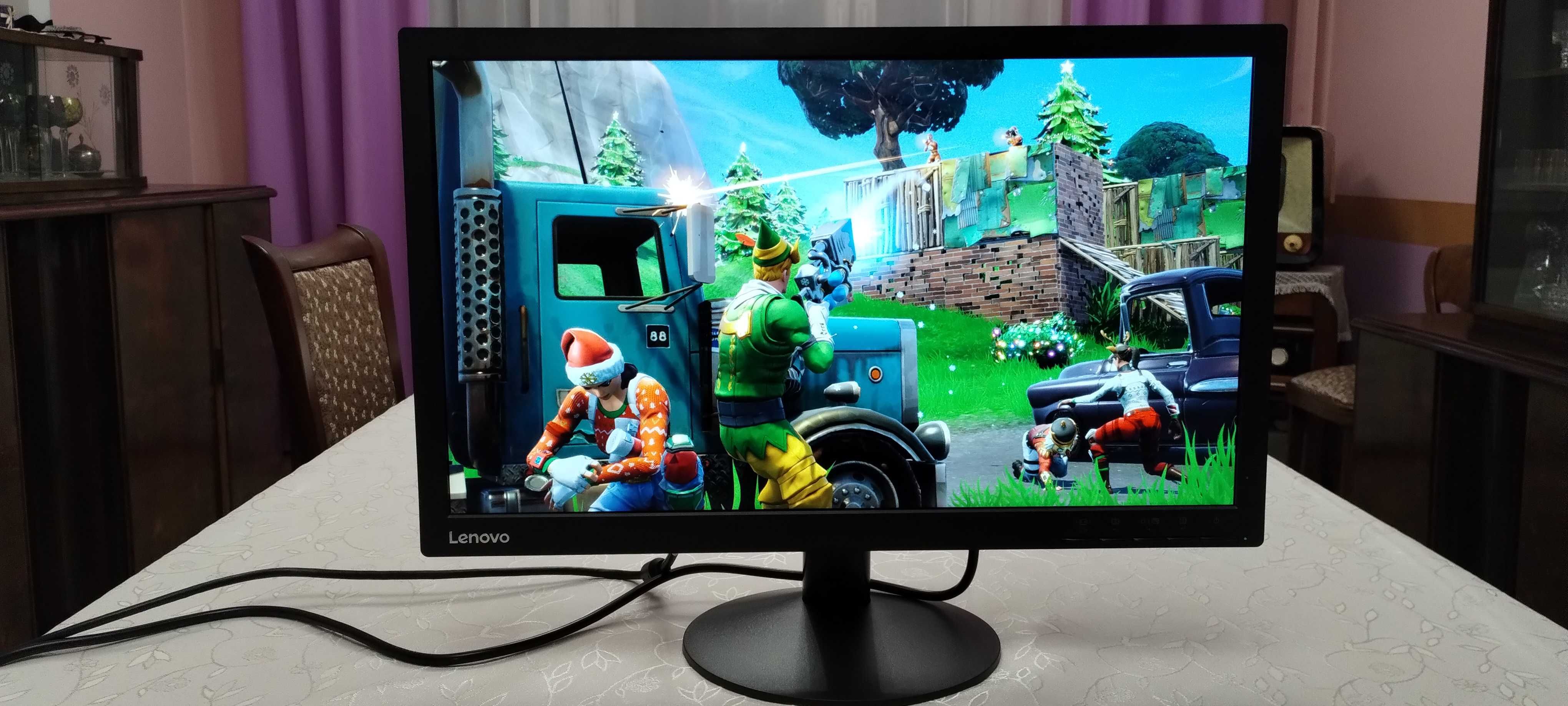 Monitor Lenovo LED FullHD HDMI/VGA/DP PC/XBOX/Playstation Gwarancja