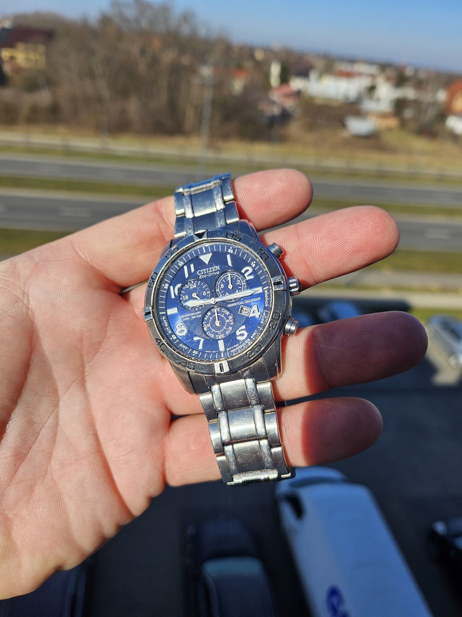 Zegarek Citizen promaster e820 eco drive perpetual calendar superkwarc