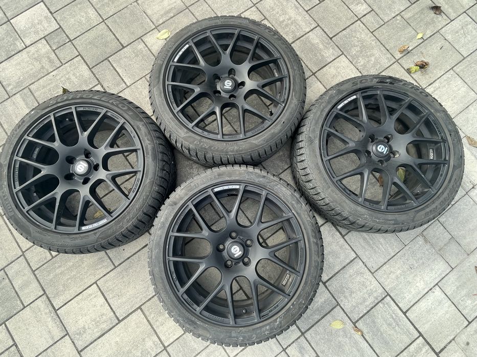 Felgi aluminiowe sportowe Sparco Pro Corsa, z oponami zimowymi