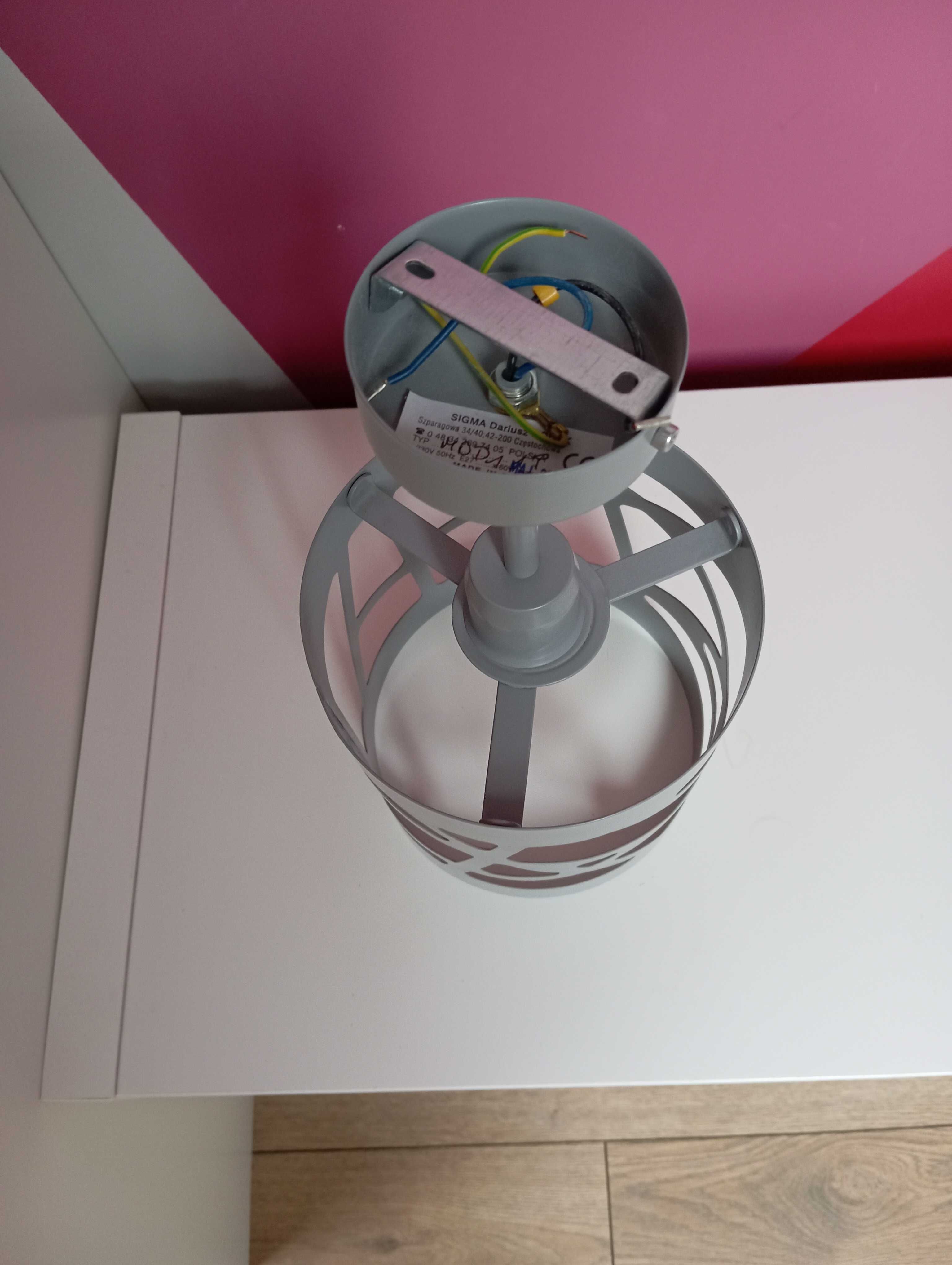 Lampa wisząca, żyrandol, sigma frez
