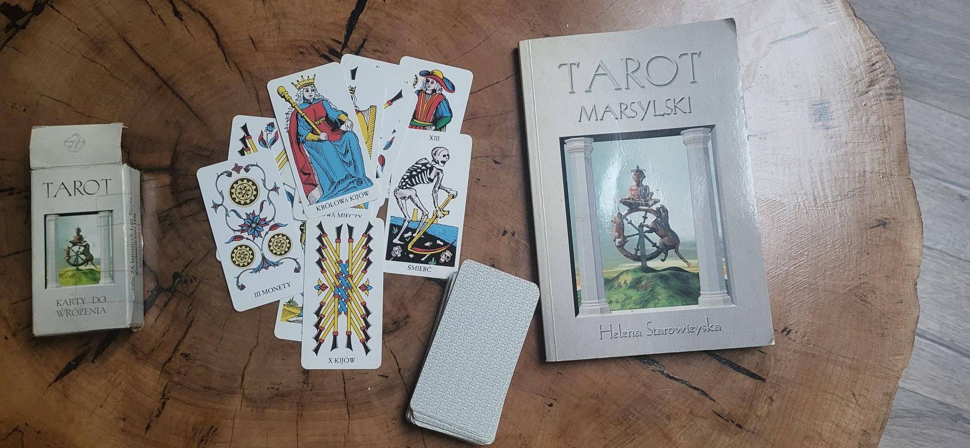 Tarot marsylski książka + karty