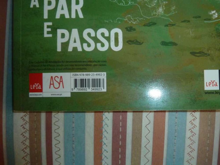 Caderno de atividades de Português, 7.º ano, Asa