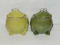 Osłonka ceramiczna żaba handmade