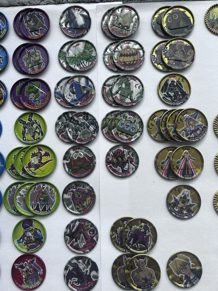 Kapsle Yu-Gi-Oh! metal Tazo i Duel Tazo