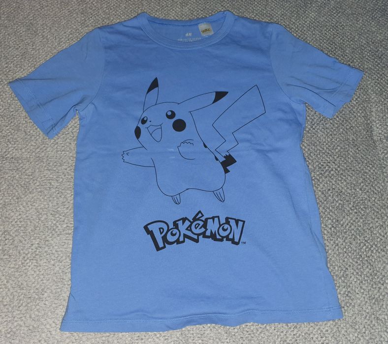 Bluzka Pokemon Pikachu H&M rozmiar 110/116